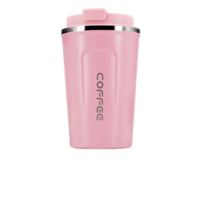 Transfronteriza 304 acero inoxidable de segunda generación taza de café portátil coche portátil gradiente de aislamiento taza de agua de oficina de negocios