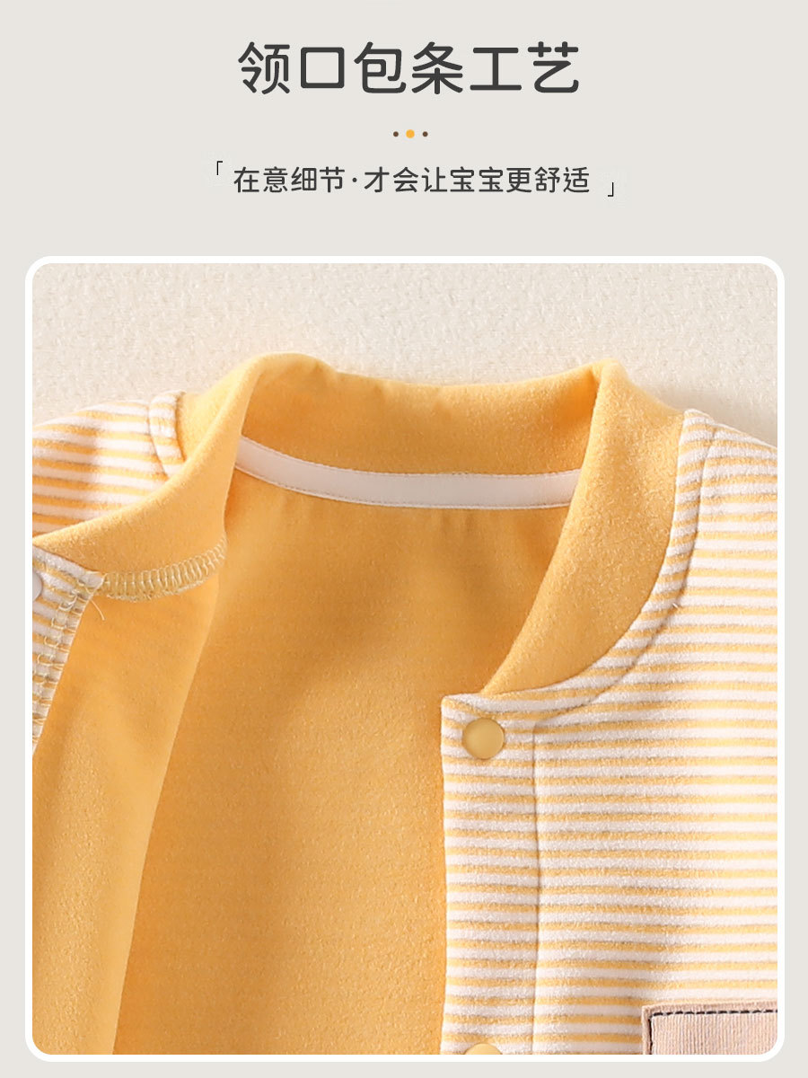 Baby velvet stand collar high waist warm split suit spring autumn clothes long pants children's underwear suit children's clothes