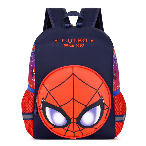 Children's backpack for 2-6 years old, kindergarten preschool class big and small class dual shoulder bag for boys and girls, cute cartoon bag