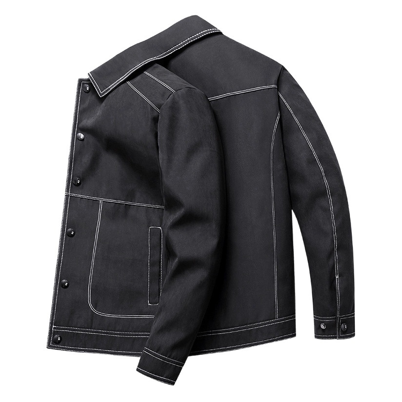 Primavera nuevos jóvenes y de mediana edad hombres y mujeres chaqueta de los hombres de estilo coreano guapo Moda chaqueta ropa de trabajo ropa de hombre