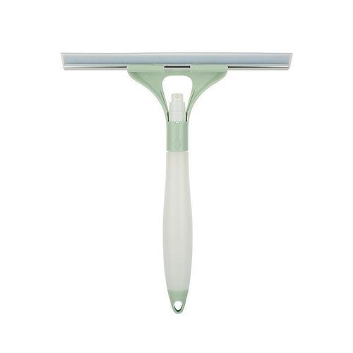 New Glass Cleaning Brush Household Multi-functional Squeegee with Built-in Spray Bottle and Sponge Brush Double-sided Glass Cleaning Gadget