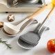 Factory in stock Kitchenware Silicone Shelf Ducket Kitchen Scutcher Spoon Silicone Spoon Hole Household Thickened Heat Insulated Silicone Spoon Pad