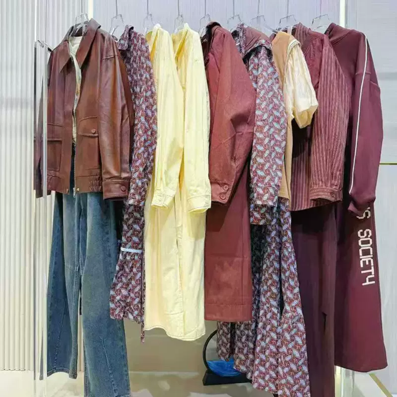 26春款画梦羽大版型风衣外套连衣裙上衣裤裙品牌折扣女装现货批发