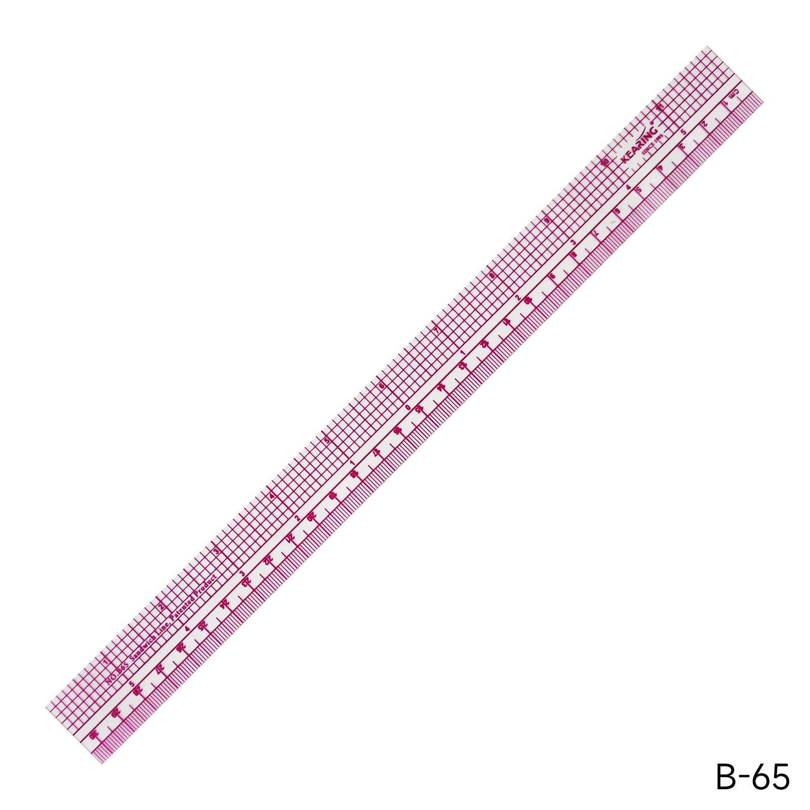Keling placing ruler clothing pattern ruler plastic tailor ruler tailor tool square ruler sewing tool set
