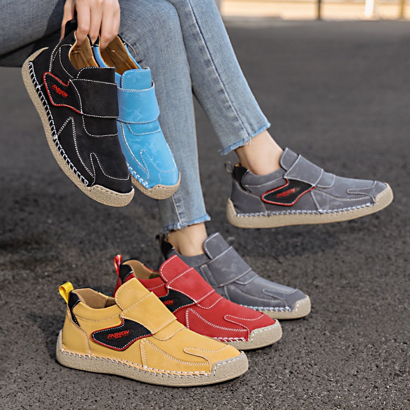 Comfortabele dames instappers platte schoenen met zachte zool_voghion.com