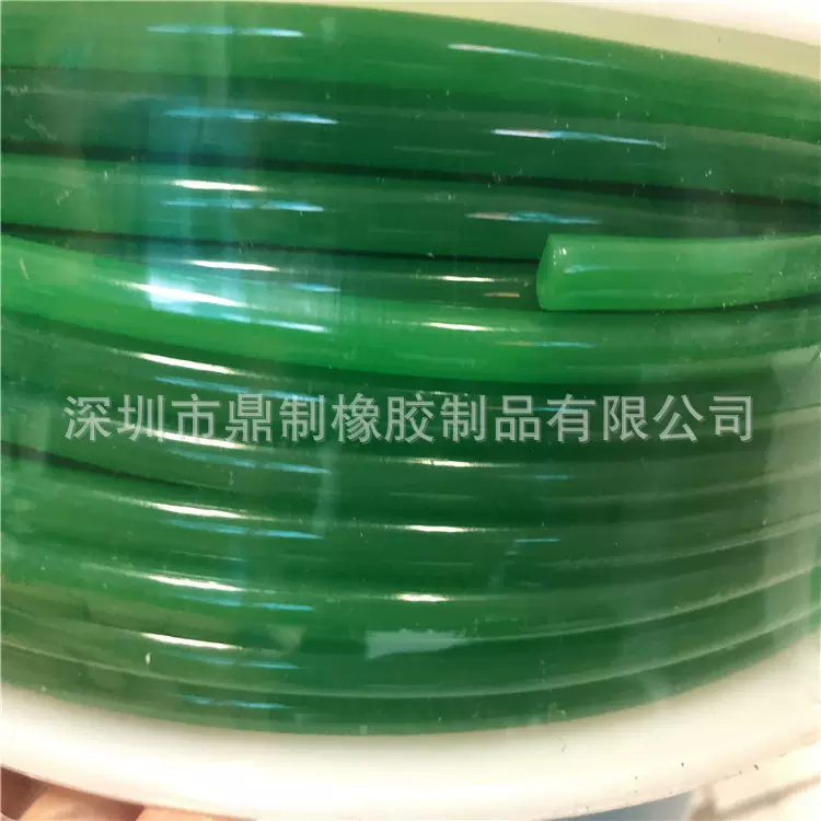 绿色光面聚氨酯皮带
