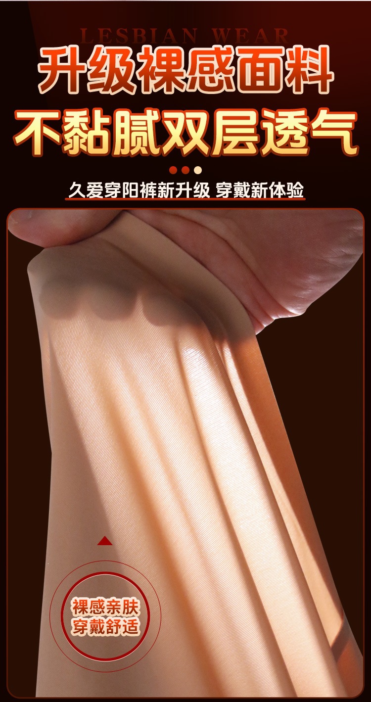 Wearable Silicone Realistic Dildo for Women, Electric Remote-Controlled Adult Toy — detail image 8