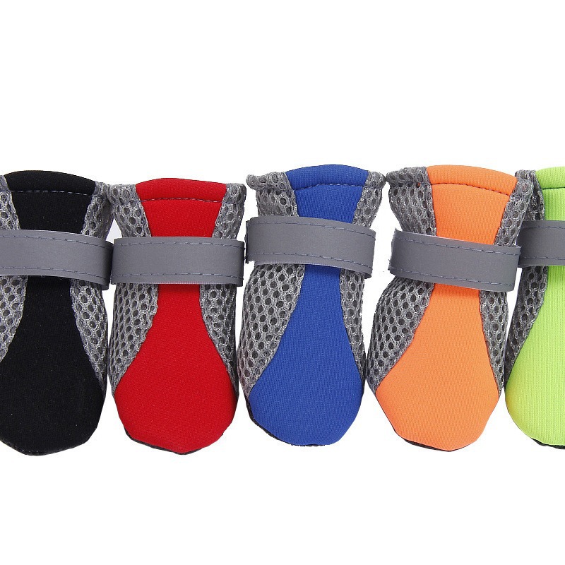 Zapatos para perros zapatos para mascotas Teddy Puppy zapatos para perros zapatos de fondo suave para caminar zapatos para perros al por mayor suministro directo de fábrica