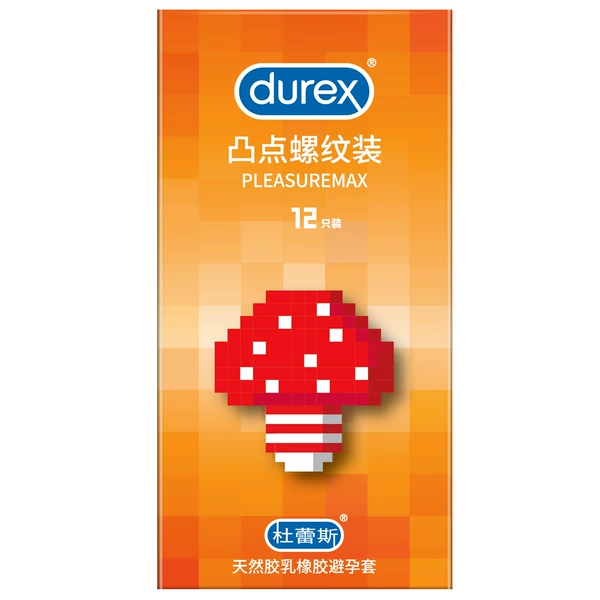 Durex точечные рельефные, 12 шт.