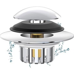クロスボーダー美規浴槽下水器銅浴槽バウンスコア足踏み式シャワールーム排水器樽バルブ排水