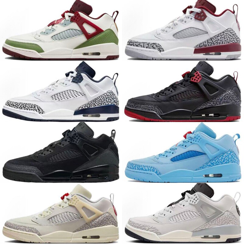 Foreign trade Spizike training sneakers, AJ men's shoes, autumn/winter collection, cushioned and wear-resistant, casual basketball shoes, low-top skate shoes