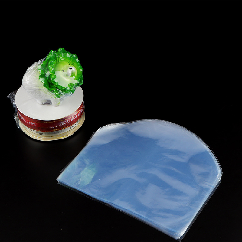 厂家批发PVC装水果普洱茶叶红酒等热收缩膜圆底袋吹风机封口耐用