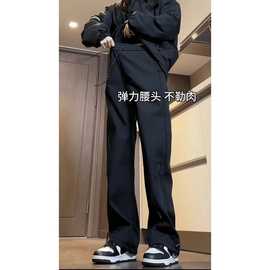 工装防水长宽松户外春秋季直筒新款男士运动冲锋裤休闲速干裤子男