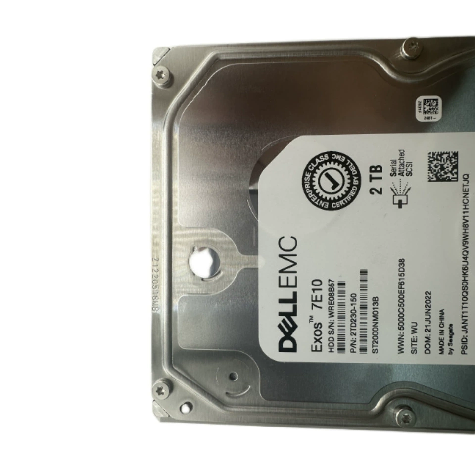 Applicable to Dell Dell 2TSAS 7.2K 3.5 -inch Enterprise Server HDD Mechanical Hard Disk