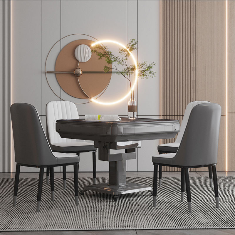 Máquina de mahjong eléctrica plegable doméstica máquina de mahjong automática tabla de mahjong automática especial para sala de ajedrez y tarjetas