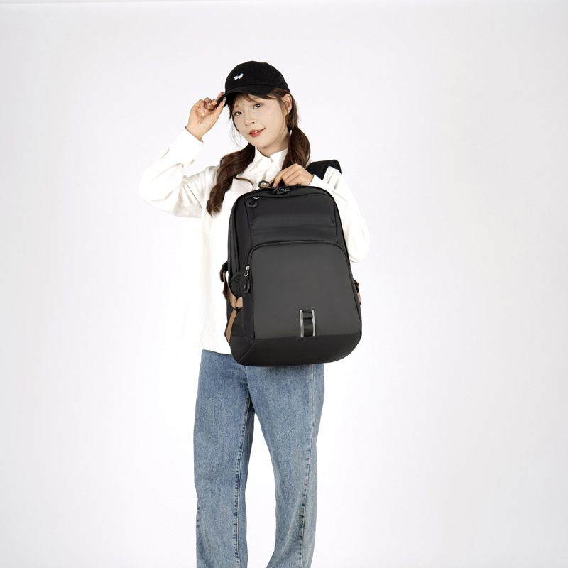 Mochila transfronteriza simple, mochila de gran capacidad a prueba de rociadores, mochila deportiva al aire libre, mochila de negocios, mochila de computadora