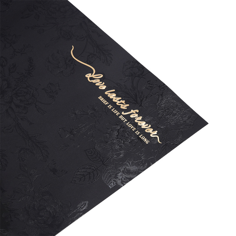 Nuevo papel de estampado de mariposa alrededor de plata 150g grueso papel duro hecho a mano DIY florista materiales ramo lote de papel envolvente