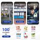 A4 office inkjet printer paper 120g color highlight inkjet paper 140g double-sided matte brochure B Super paper