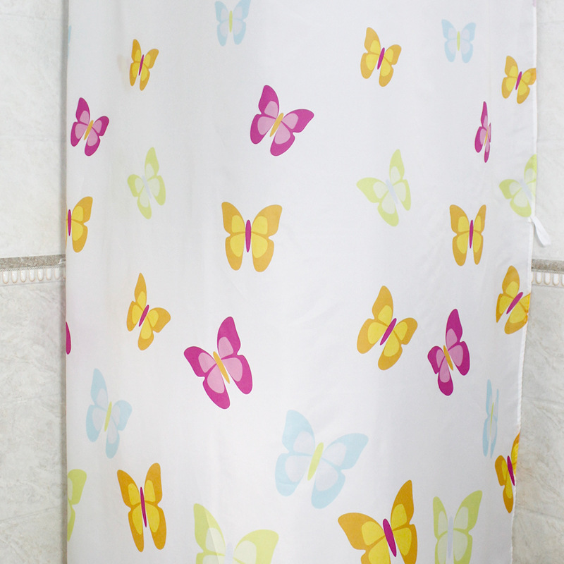 Barra de cortina de ducha negra Barra telescópica sin punzonado de arco Barra de baño barra en forma de U sin clavos Barra de arco telescópica 304 sin punzonado