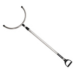 厂家销售保安器材不锈钢防暴钢叉腰叉可伸缩抓捕器安防