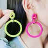 Acrylic fashionable earrings