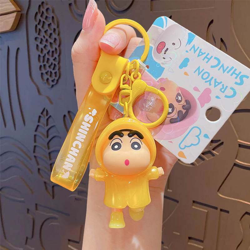 本物のクレヨンしんちゃん恋人ビスケットシリーズキーホルダーかわいいバッグペンダント車のキーチェーンギフト卸売|undefined