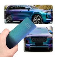 Оригинальная краска для автомобиля PET, серия Diamond Purple Charm, синий (матовый), меняющая цвет краска, защитная пленка, полная наклейка для изменения цвета автомобиля