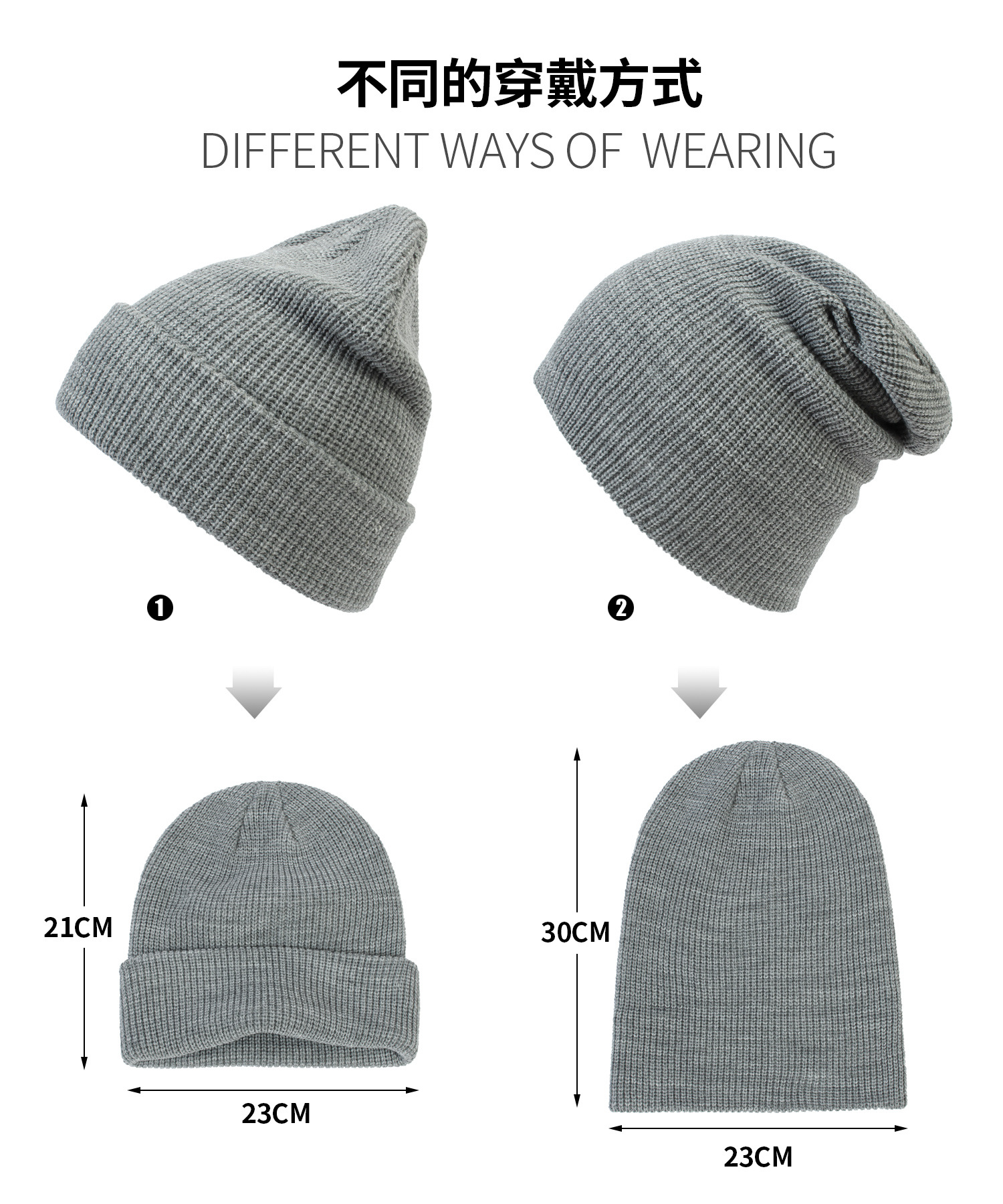 Unisex Commute Solid Color Eaveless Wool Cap display picture 26