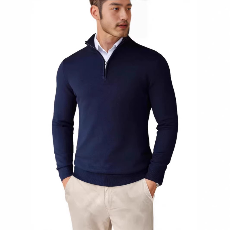2026 Foreign Trade Cross-Border Men's Fashion Versatile Sweatshirt Casual Unisex Wide Quarter-Zip Hooded Sweatshirt 2026 Foreign Trade Cross-Border Men's Fashion Versatile Sweatshirt Casual Unisex Wide Quarter-Zip Hooded Sweatshirt