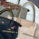 Farongxiang Bag 70th Anniversary Tote Bag Nylon Shoulder Handbag Fashion Travel Bag Large Capacity Dumpling Bag