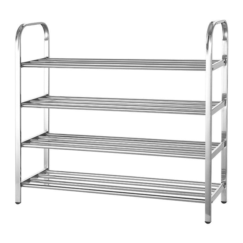 鞋架不锈钢【子】多层家用宿舍学生收纳厂家一件批发一件代发跨境