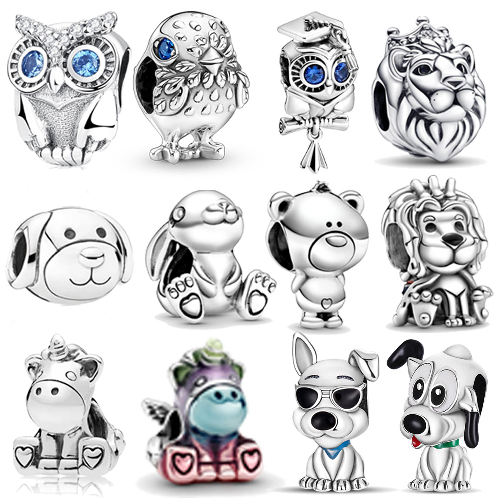 Cute Cartoon Copper Plating Silver Plated Jewelry Accessories display picture 1