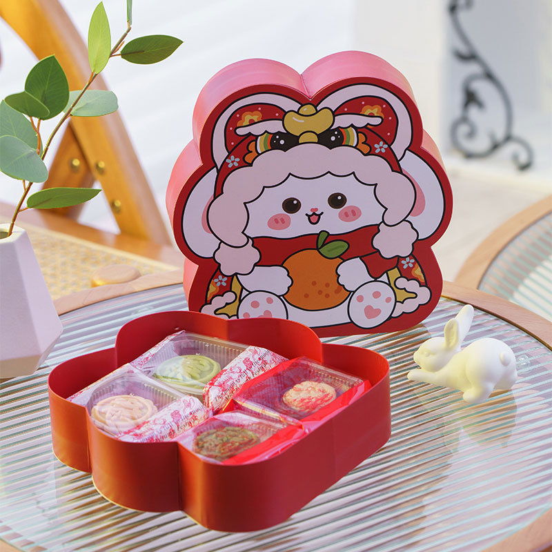 2023中秋月饼包装盒礼盒硬盒网红蛋黄酥礼品盒子