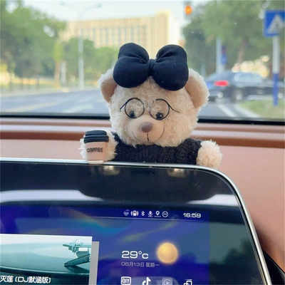 accessories car supplies screen, Car ornaments - foreign-style-bear-screen-ornaments-19