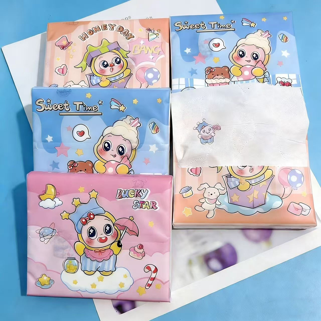 กระดาษทิชชูพิมพ์ลาย Xingxingbao (1 แพ็ค)