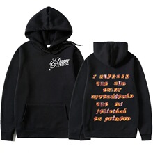 Rapper Danny Ocean Fashion Letters Print Hoodie Aesthetic Ov