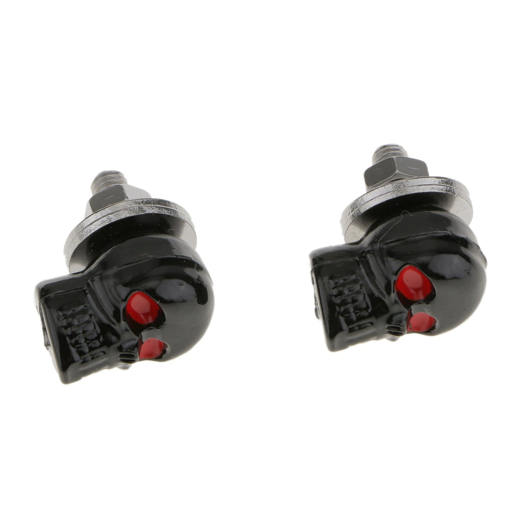 Motorcycle Modification License Ghost Head Screw Skeleton Screw Liccinating Delivery Screw Ghost Decoration Screw