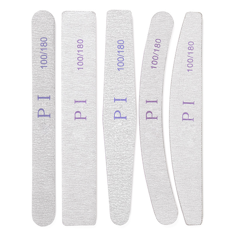 Lima de uñas resistente al desgaste tira de frotamiento esmalte de uñas lima de uñas tira de arena tira de molienda lima de uñas gruesa
