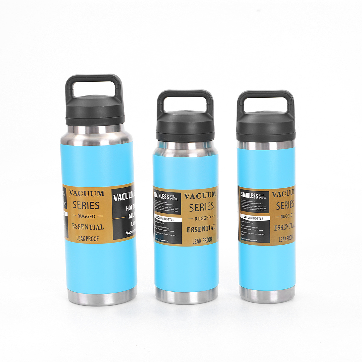 Venta caliente transfronteriza Taza de aislamiento de acero inoxidable 304 Hervidor deportivo de vacío portátil Olla de montañismo portátil al aire libre de gran capacidad