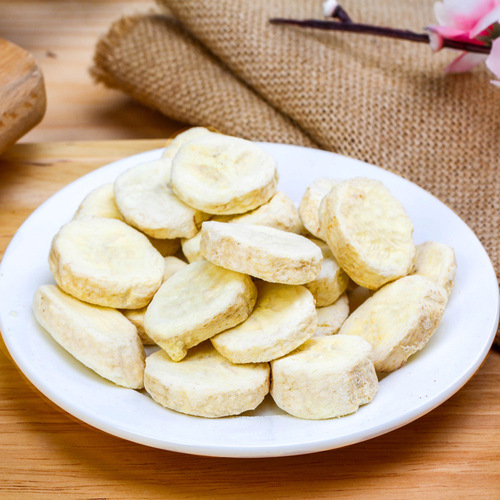 Dried banana slices manufacturer bulk wholesale crispy sweet non-fried non-baked snack wholesale