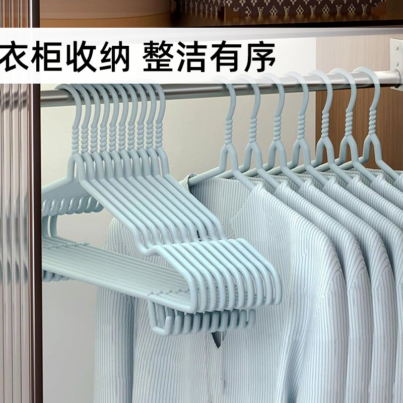 加粗成人衣架家用无痕学生宿舍用挂衣架衣挂强承重防滑衣撑子批发|undefined