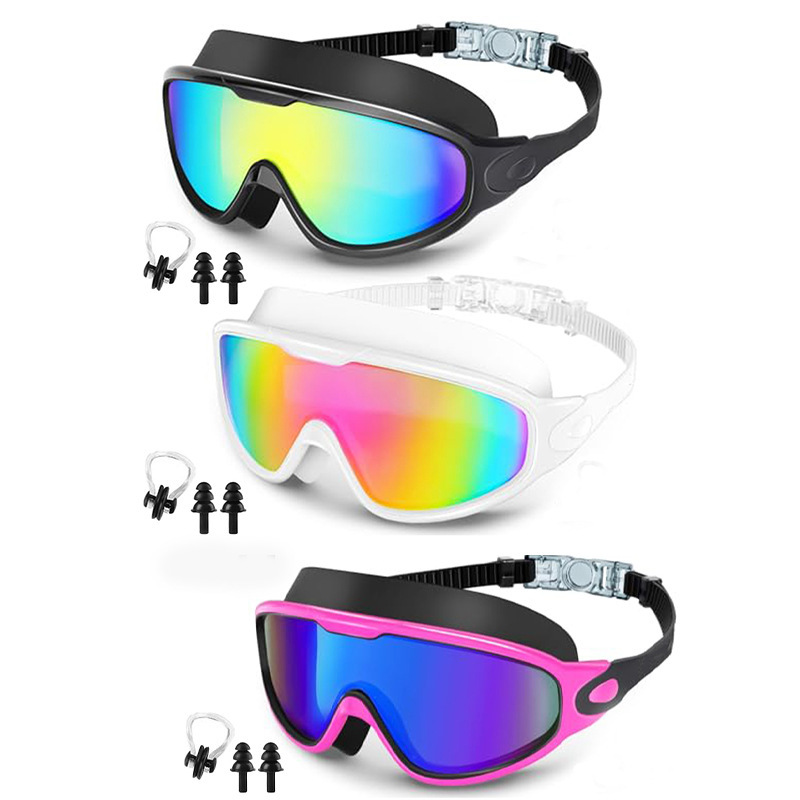 2000 블랙 골드 도금 + 화이트 도금 파우더 + 블랙 로즈 레드 도금 파우더 (노즈 클립 귀마개 + 컬러 박스 포함)