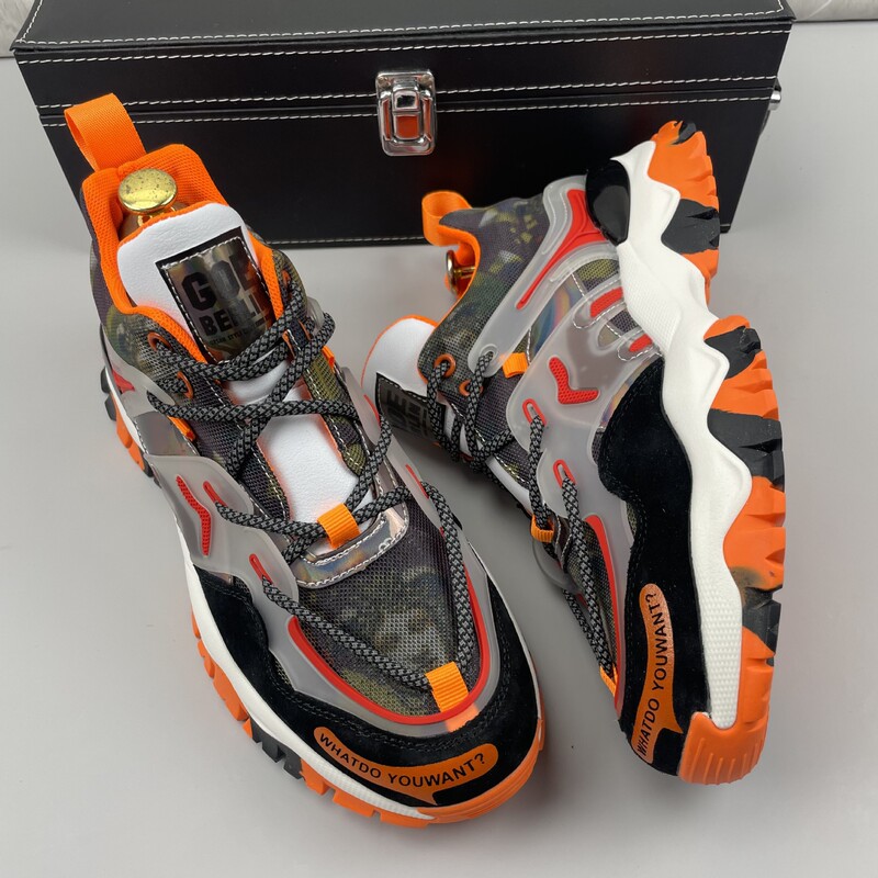 New Trendy Sports Shoes 2026 Summer Breathable Shoes Thick-Soled Shoes Fashion Shoes 2026 Versatile Dad Shoes for Men