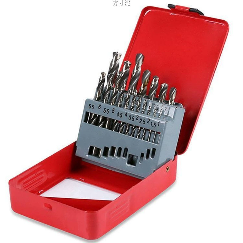 Набор сверла из нержавеющей стали углового железа сверла с сверлом кобальта алюминиевого сплава многофункциональная комбинация для деревообрабатывающего дома