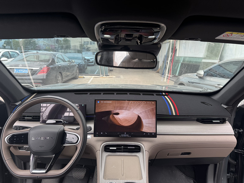 25 Ruihu 8plus central control instrument panel sunscreen shading shading decoration modified linen shading pad