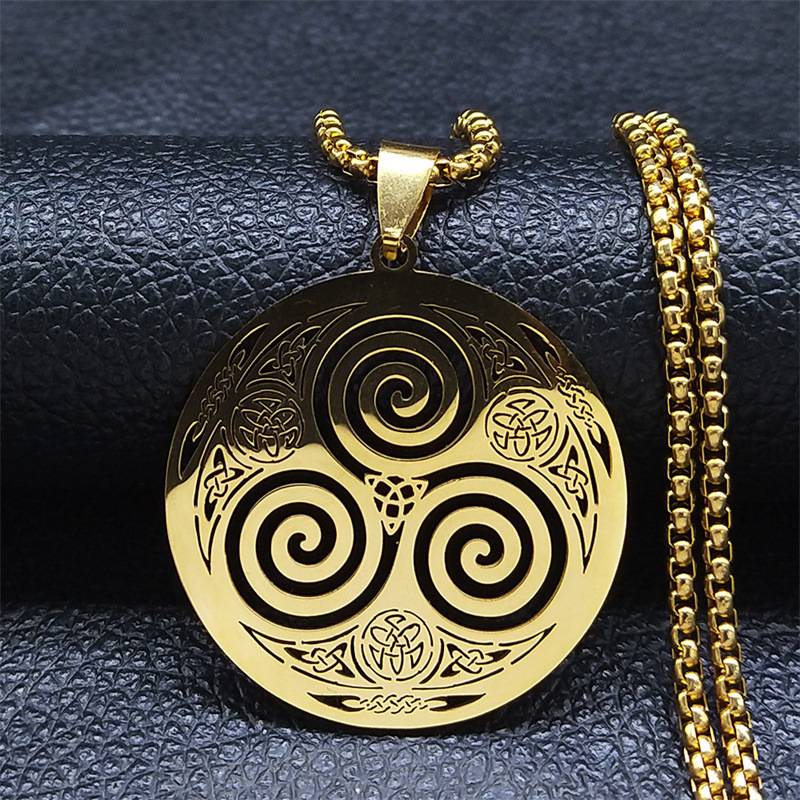 Stainless Steel Necklace - Black