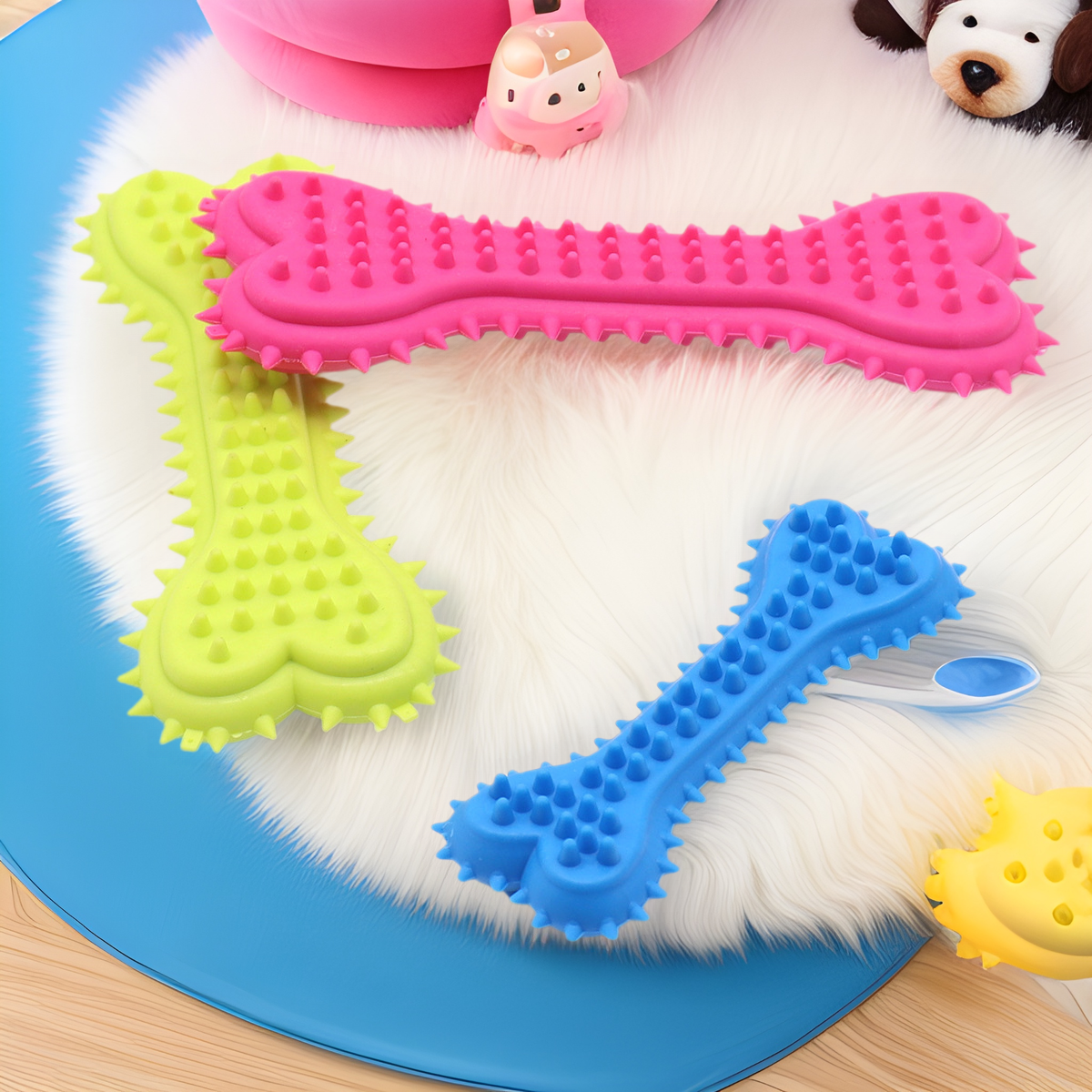 Juguetes de molienda para perros, huesos resistentes, varillas de molienda para perros, juguetes de molienda para perros, juguetes para perros al por mayor.