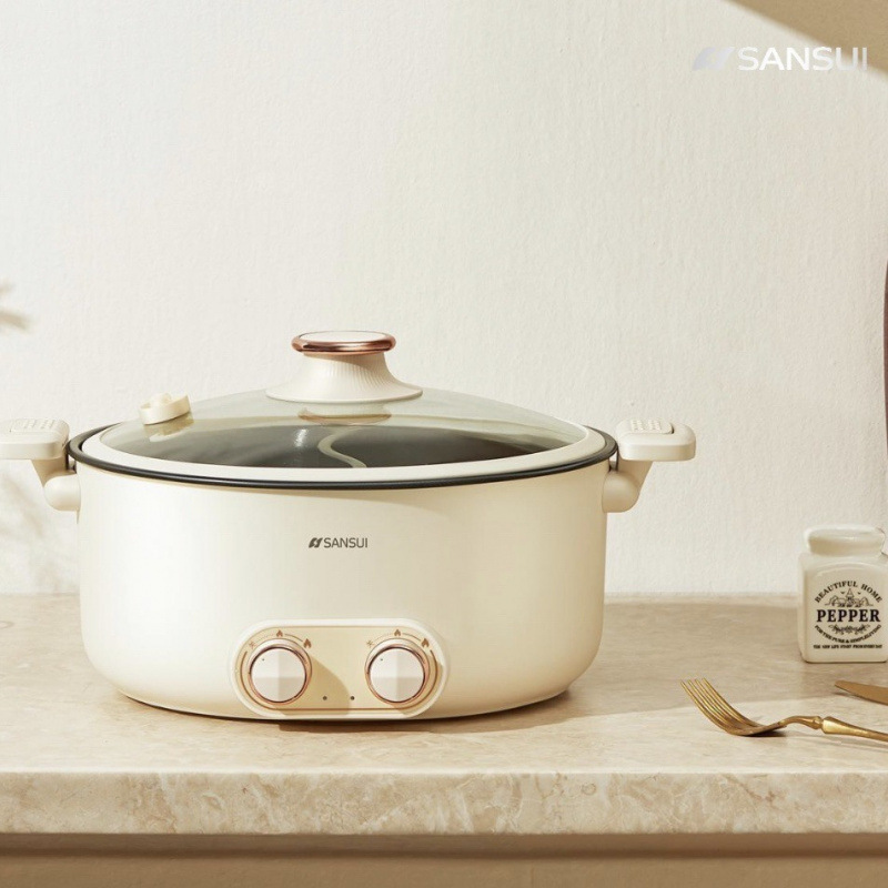 SANSUI micro-pressure Yuanyang electric hot pot household…