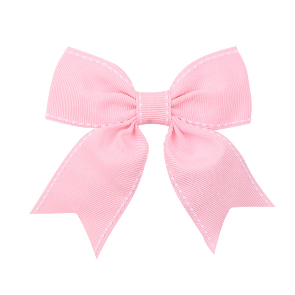 Korean Ponytail Hair Accessories Simple Candy Color Bow Duckbill Clipwholesale display picture 2