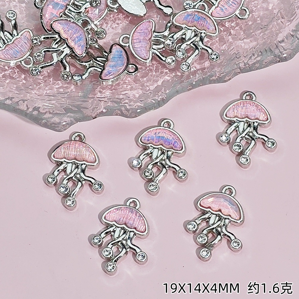 Exquisitos accesorios de joyería colgante de diamante de alta protección ultravioleta al por mayor collar DIY artesanal colgante de materiales de ropa de pulsera